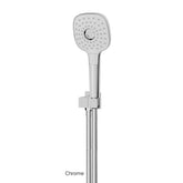 CORBAN Hand Shower With Wall Outlet Bracket In Chrome - Matte Black - Brushed Nickel