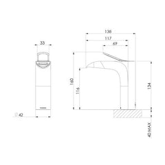 Phoenix NARA Basin Mixer