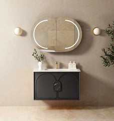 LAGUNA BLACK AMERICAN OAK 900X460 VANITY