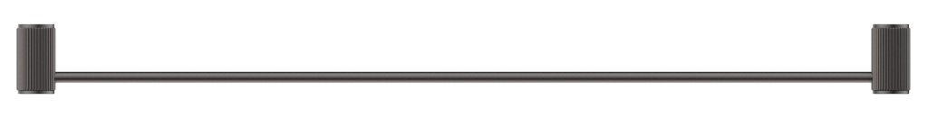 Mica Fluted Single Towel Rail