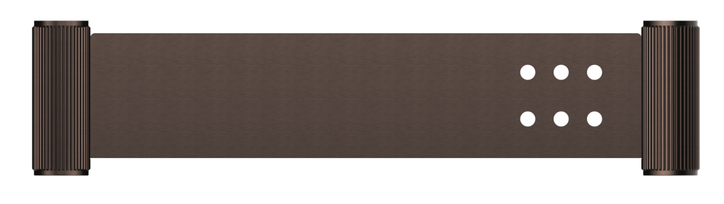 Mica Fluted Stainless Shelf – 400mm