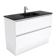CUBA Black 1200 + Quest Wall-Hung/Kickboard