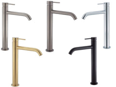 Rio Tall Basin Mixer,Brushed Nickel,Gun Metal,Matte Black,Urban Brass