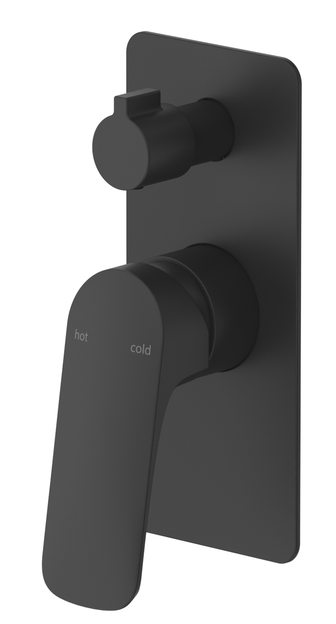 Kaza Shower Mixer Diverter – 1P – TRIM KIT ONLY