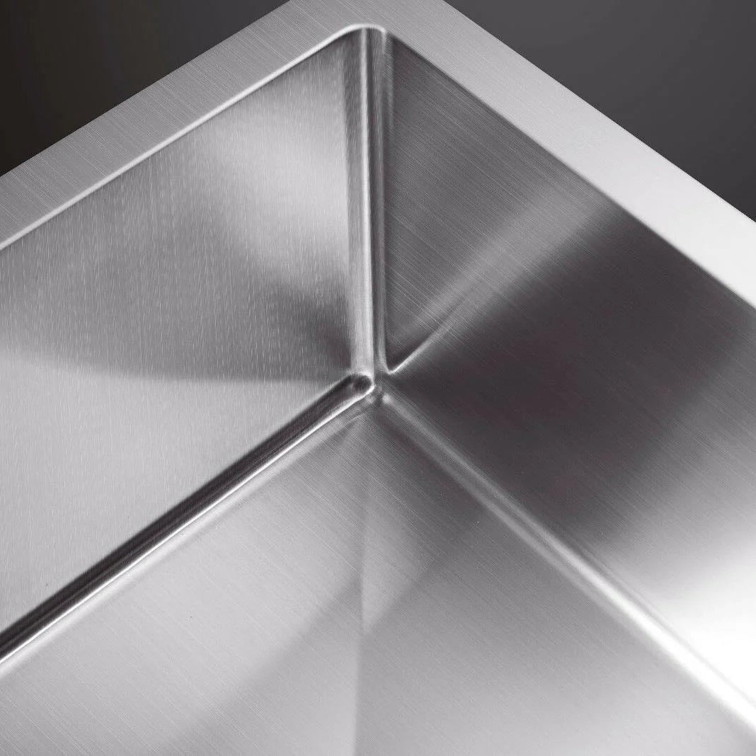 SPECTER Handmade Stainless Steel Under/Topmount Kitchen Laundry Single Sink in Size 750*450*220