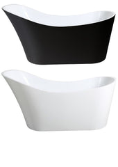 BEVEL Bath Tub In 1400 mm 1500mm 1700mm And 1700mm Matte Black