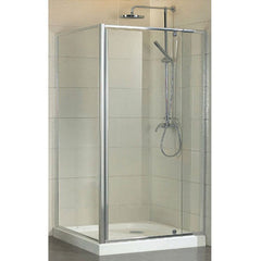 Semi Frameless shower screen 800mm