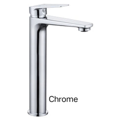 LESIOR Tall Basin Mixer in Matte Black, Chrome and Brushed Nickel