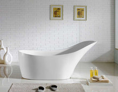 BEVEL Bath Tub In 1400 mm 1500mm 1700mm And 1700mm Matte Black