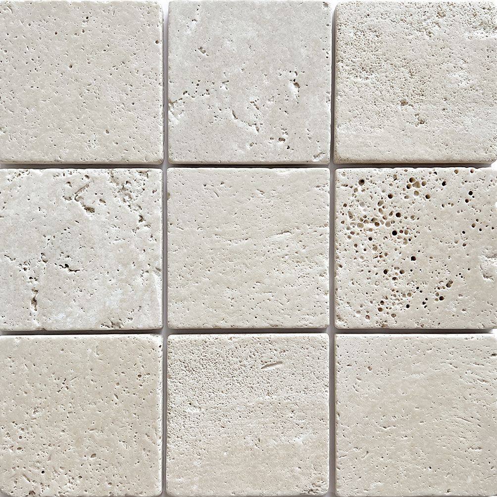 APOLLO WHITE LIMESTONE TUMBLED 100X100