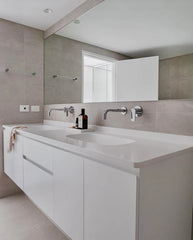 Round Wall Mixer Paddle Handle Trim Kit (In-wall Body Not Included)