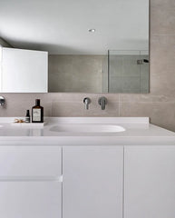 Round Wall Mixer Paddle Handle Trim Kit (In-wall Body Not Included)