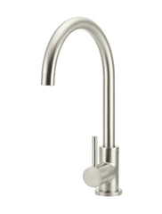 Round Gooseneck Kitchen Mixer Tap