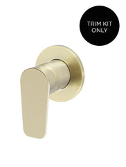 Round Wall Mixer Paddle Handle Trim Kit (In-wall Body Not Included)