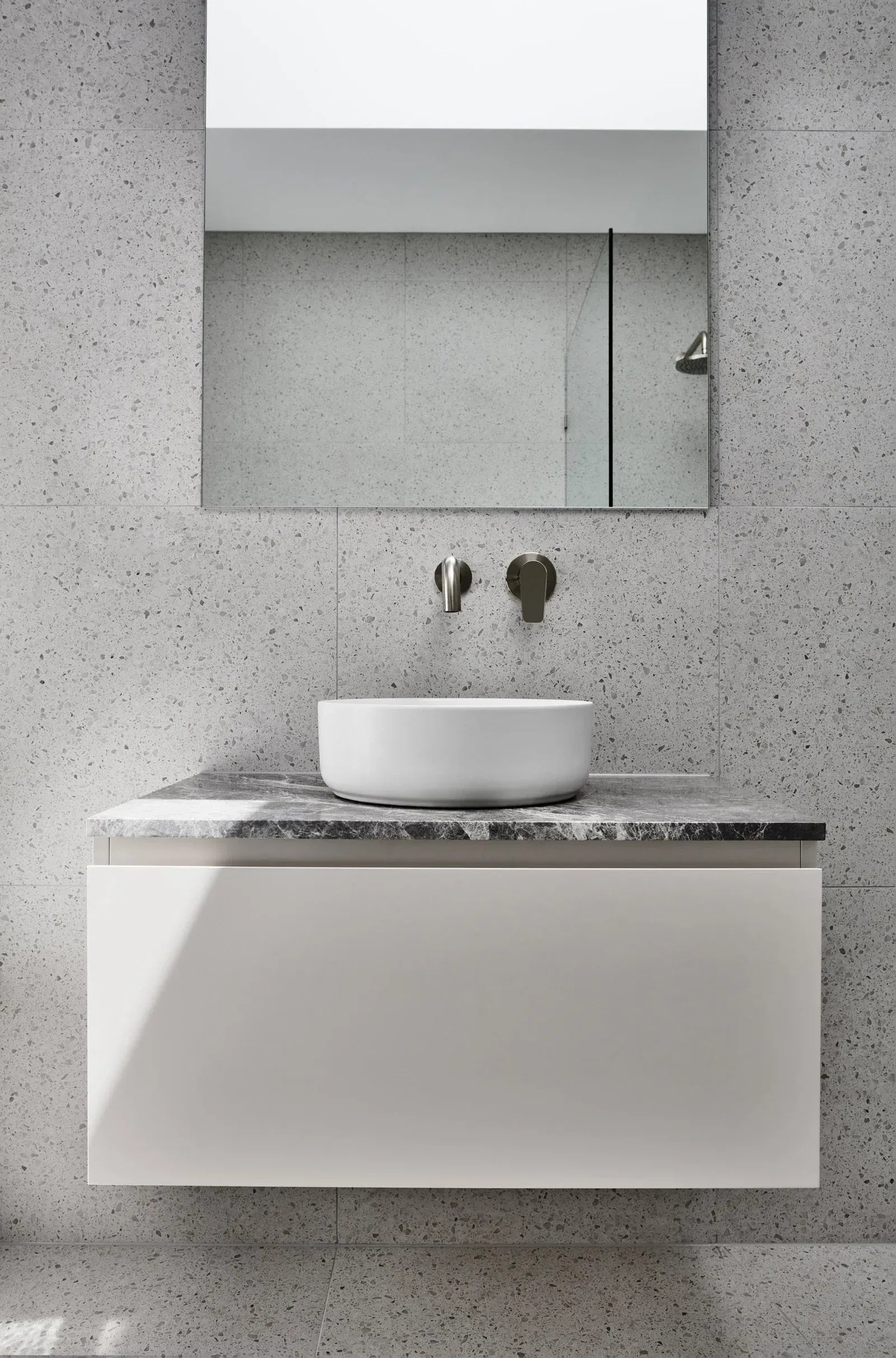 MEIR Round Wall Mixer Paddle Handle Trim Kit (In-wall Body Not Included)