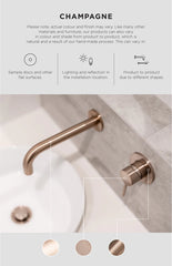 Round Gooseneck Kitchen Mixer Tap
