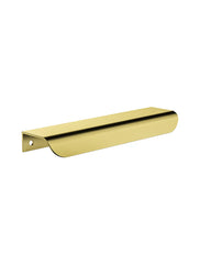 Öppen Edge-Pull 150mm Cabinet Handle (Brushed)