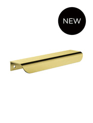 Öppen Edge-Pull 150mm Cabinet Handle (Brushed)