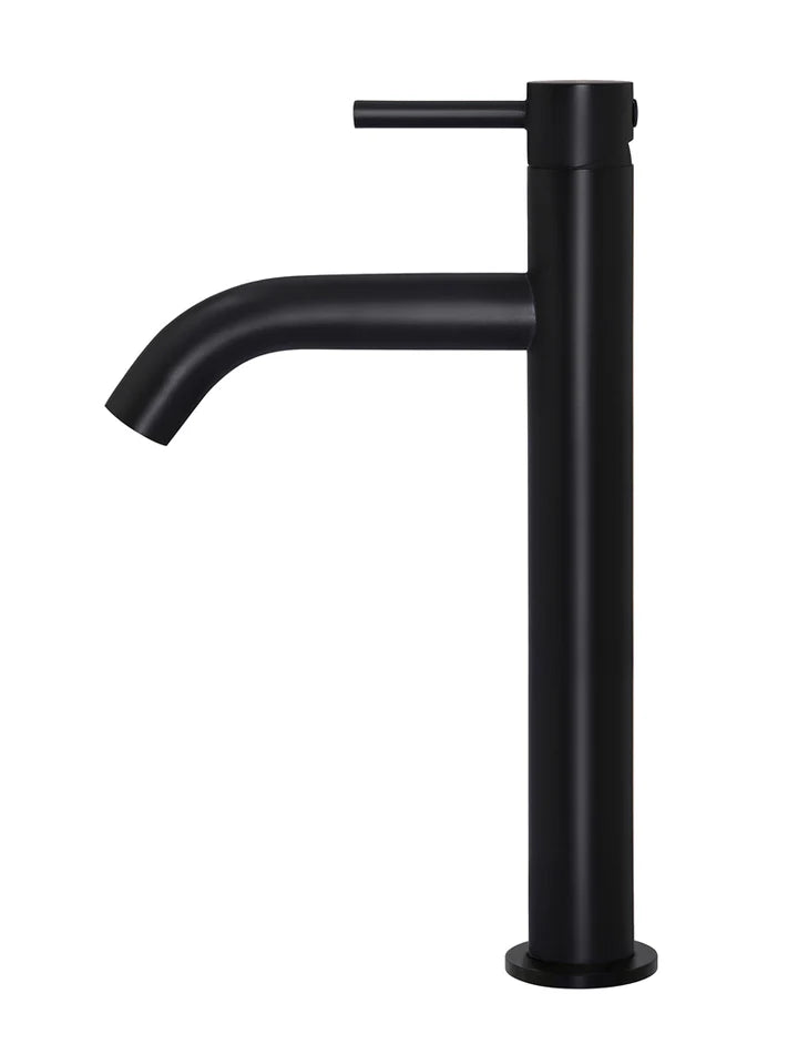 Piccola Tall Basin Mixer Tap with 130mm Spout