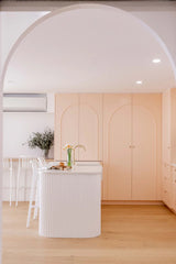 Round Gooseneck Kitchen Mixer Tap