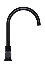 Round Gooseneck Kitchen Mixer Tap