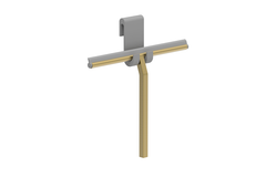 Squeegee Brushed Brass, Brushed Copper, Brushed Nickel, Matte Black, Matte White, Chrome