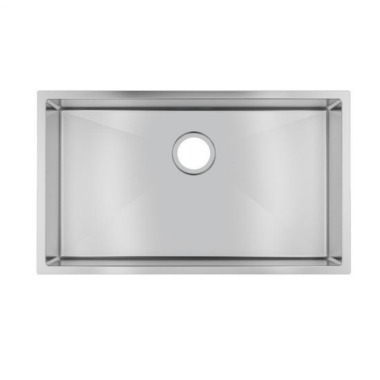 Pollo 762x457x254mm 1.2mm Handmade Single Bowl Top/Undermount Kitchen/Laundry Sink