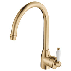 LENOVA Gooseneck Sink Mixer with/ without handle in chrome,Brushed Nickel,Matte Black