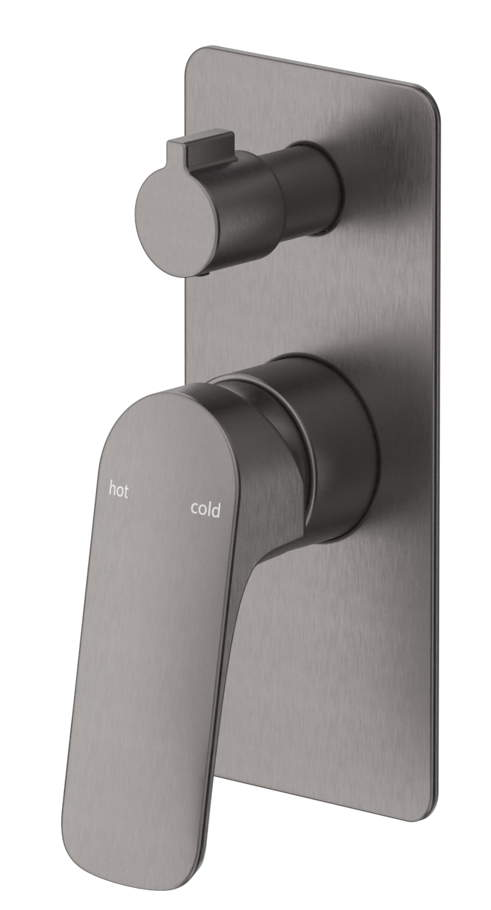 Kaza Shower Mixer Diverter – 1P – TRIM KIT ONLY