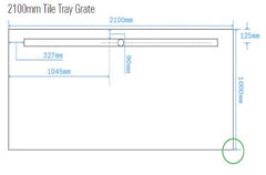 Aussie Tile Rear/Tray Grate