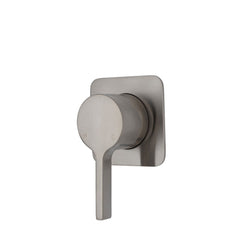 AVIA Wall Mixer, Soft Square Plate Chrome,Brushed Nickel,Gun Metal,Matte Black,Urban Brass