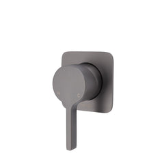 AVIA Wall Mixer, Soft Square Plate Chrome,Brushed Nickel,Gun Metal,Matte Black,Urban Brass