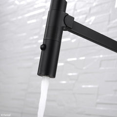AVIA Pull Down Sink Mixer, Matte Black Handle,Chrome,Brushed Nickel,Gun Metal,Matte Black,Urban Brass