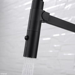 AVIA Pull Down Sink Mixer,Chrome,Brushed Nickel,Gun Metal,Matte Black,Urban Brass