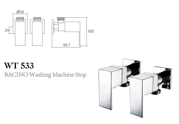 Square Wash Machine Stops
