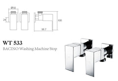 Square Wash Machine Stops