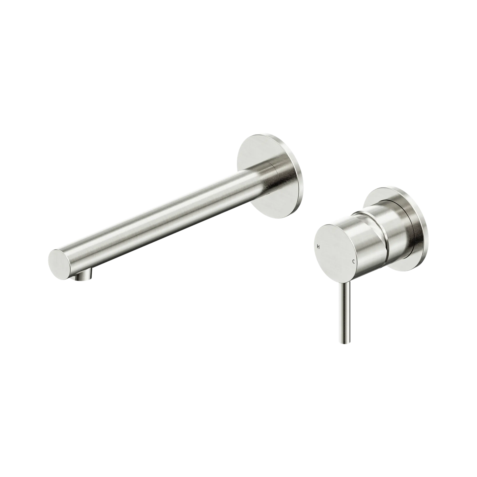 Dolce II Wall Basin/Bath Mixer Separate Back Plate