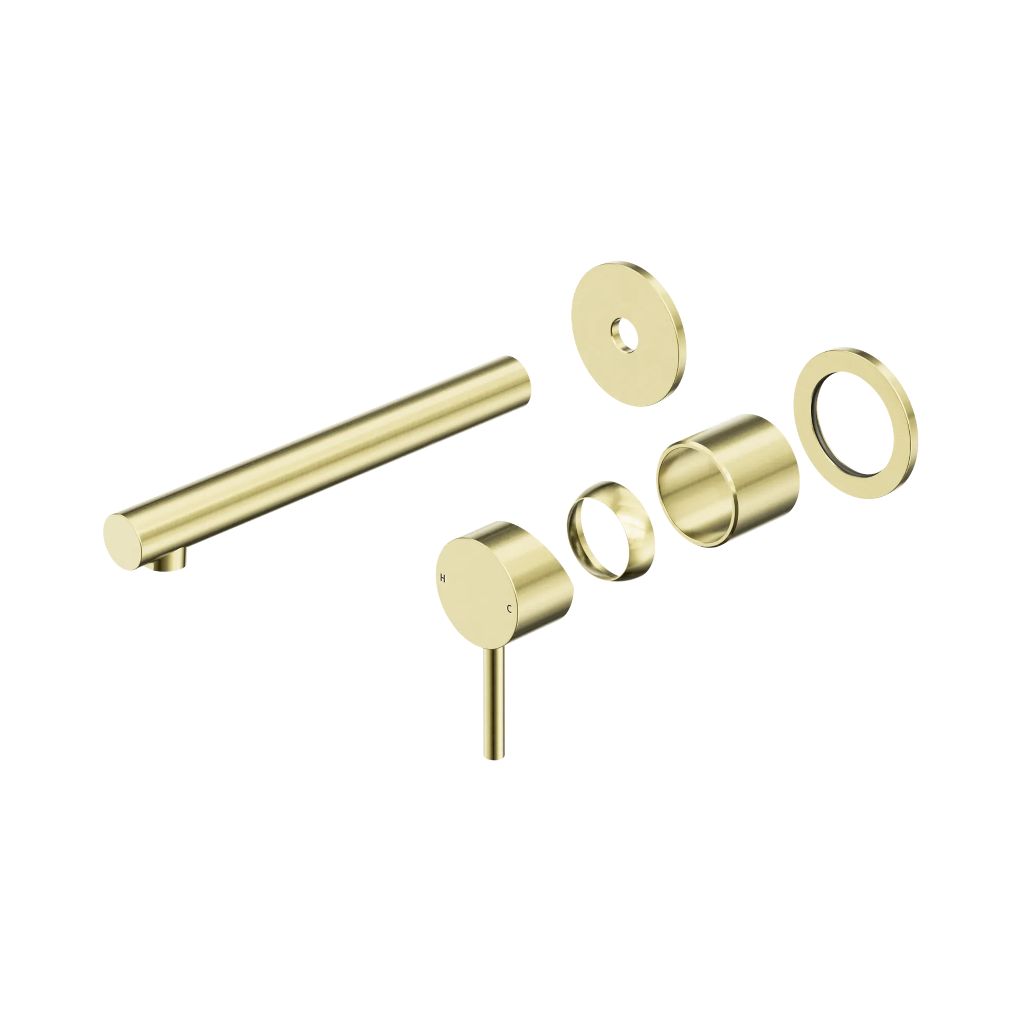 Dolce II Wall Basin/Bath Mixer Separate Back Plate Trim Kits Only