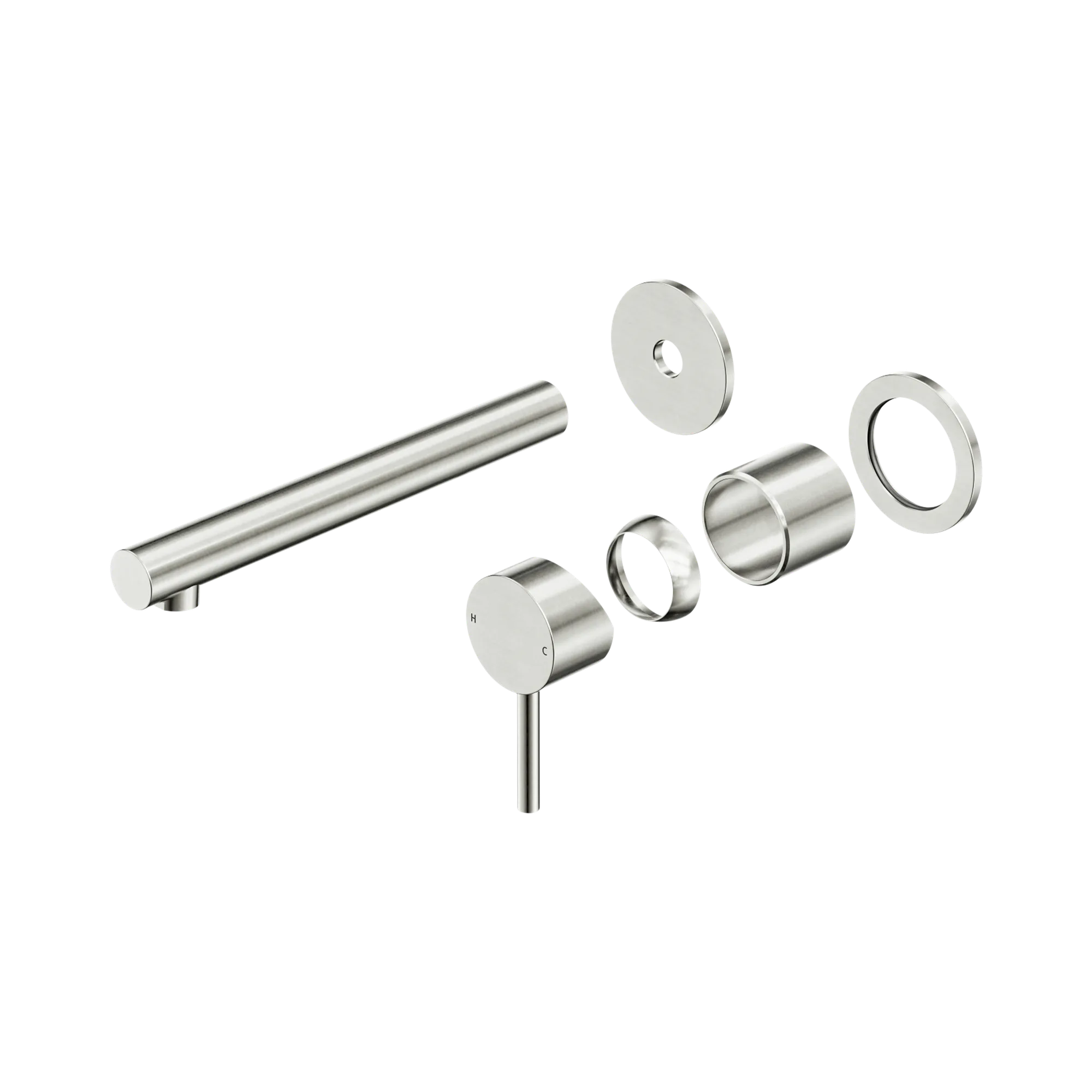 Dolce II Wall Basin/Bath Mixer Separate Back Plate Trim Kits Only