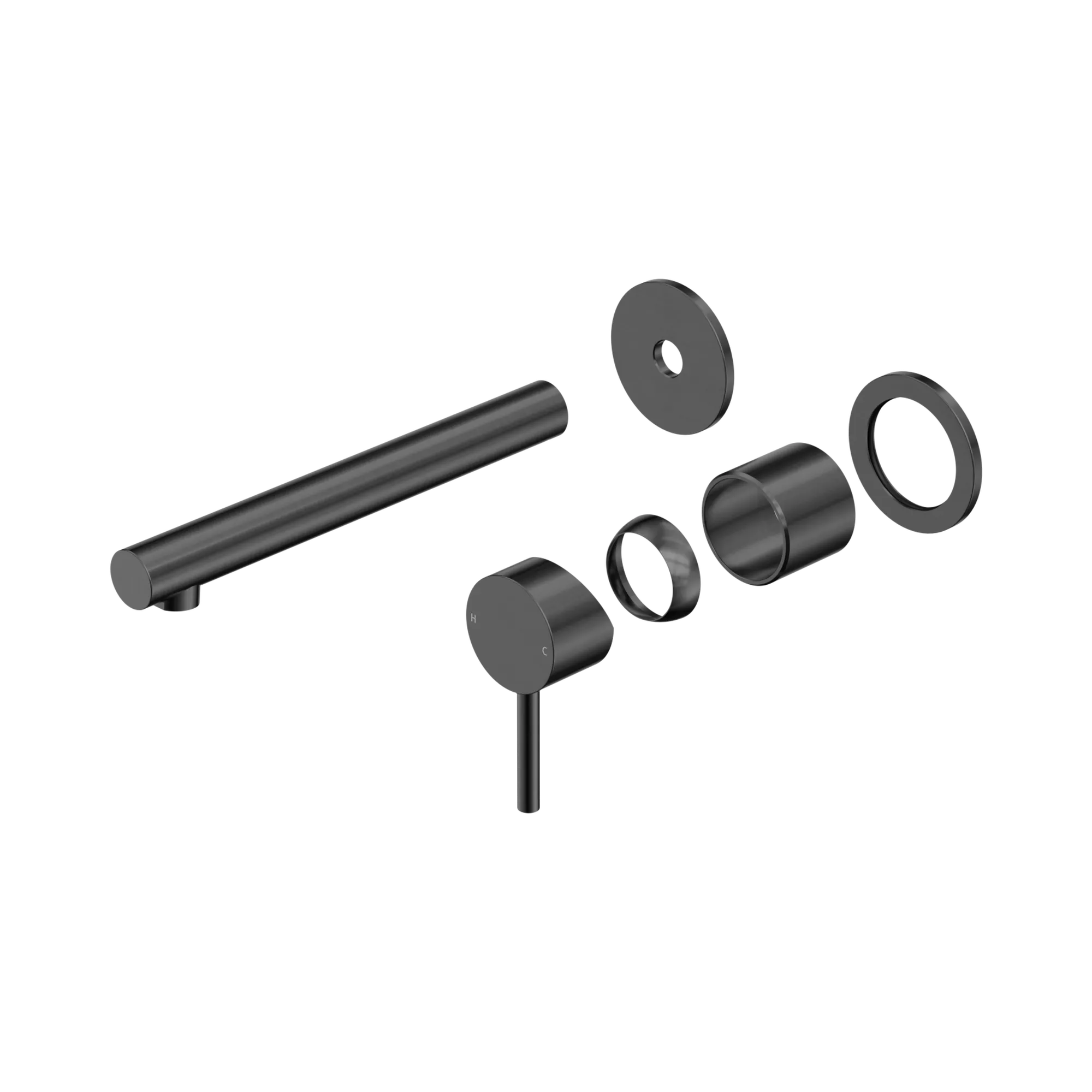 Dolce II Wall Basin/Bath Mixer Separate Back Plate Trim Kits Only