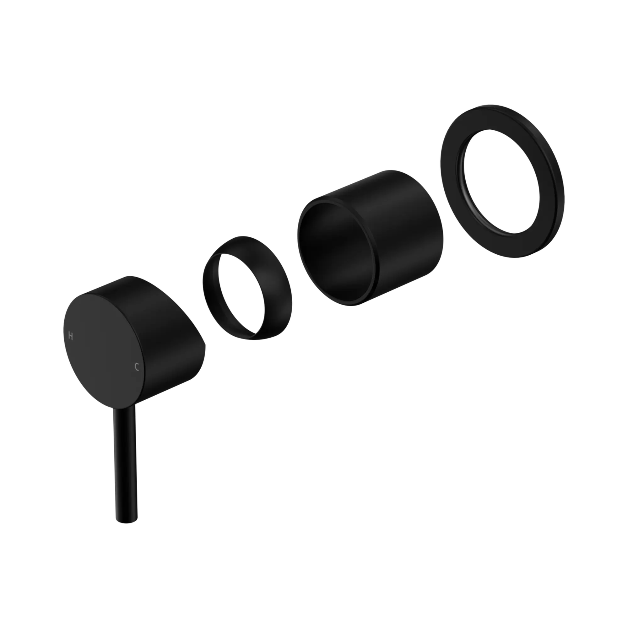 Dolce II Shower Mixer Trim Kits Only Kalessi Bathroom & Tiles