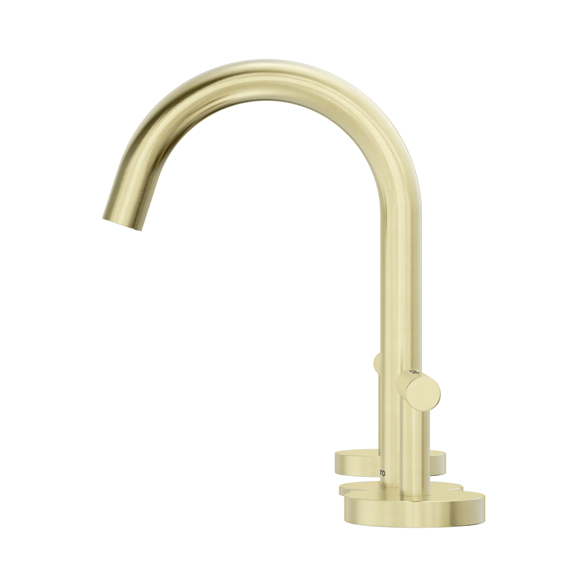 Mecca Lever Basin Set Arc Spout