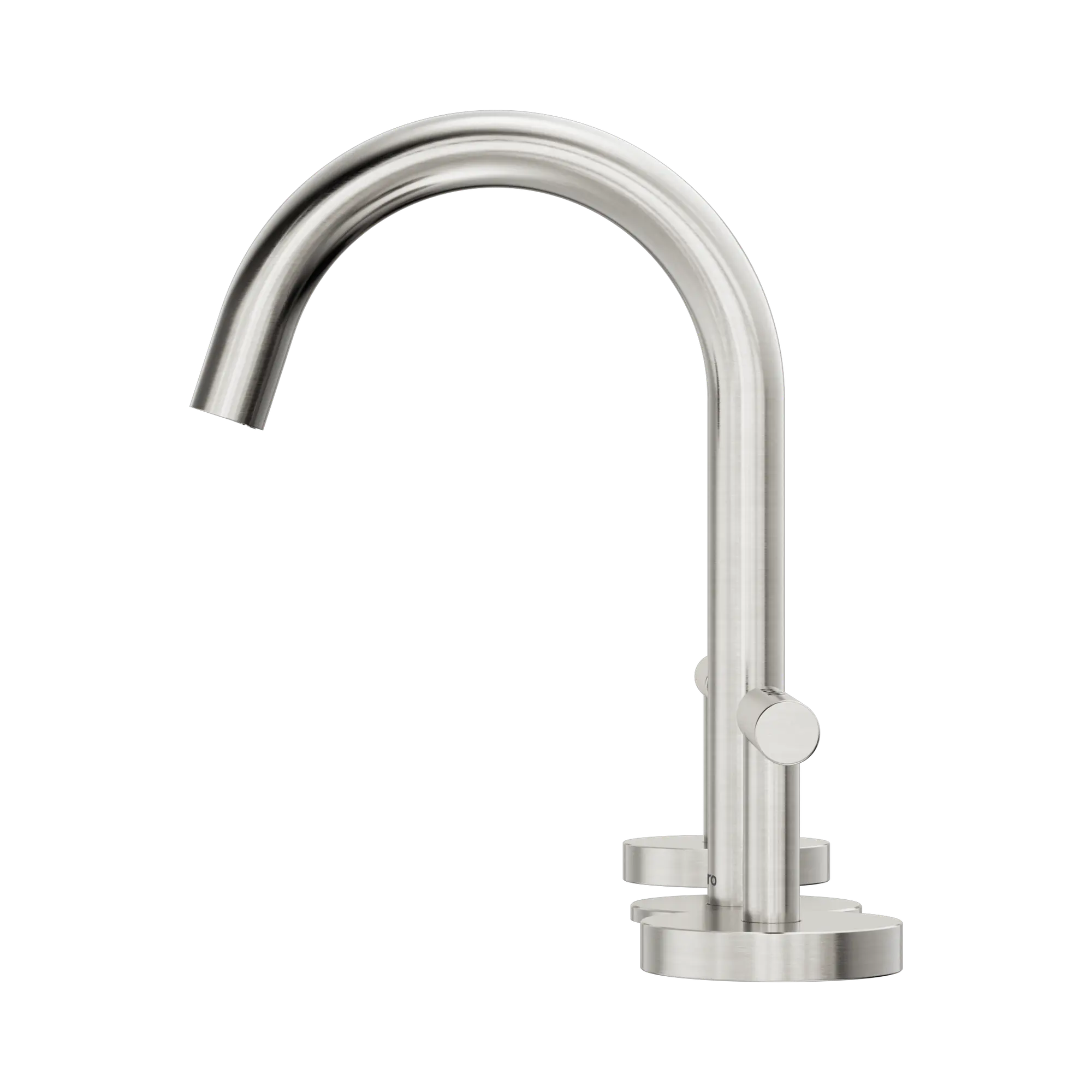 Mecca Lever Basin Set Arc Spout