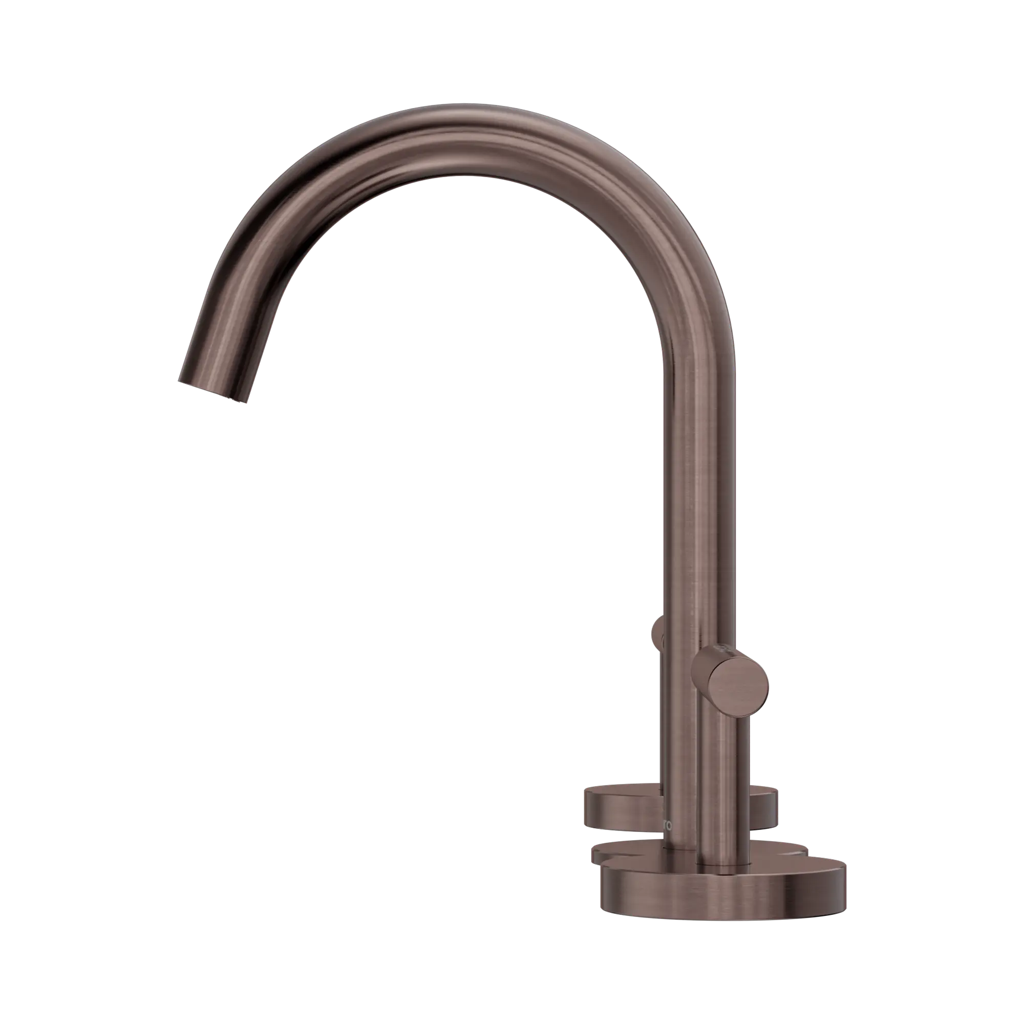 Mecca Lever Basin Set Arc Spout