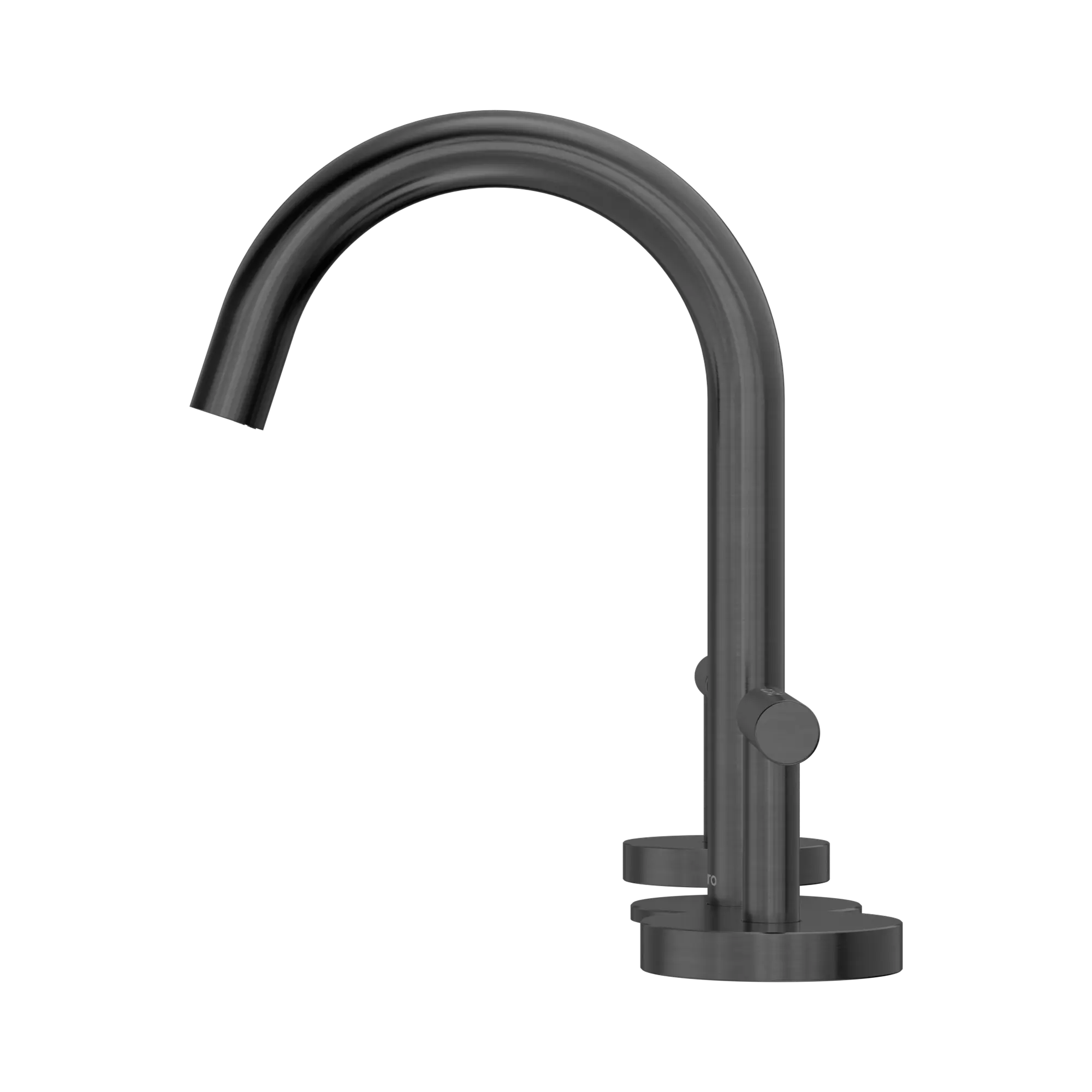 Mecca Lever Basin Set Arc Spout