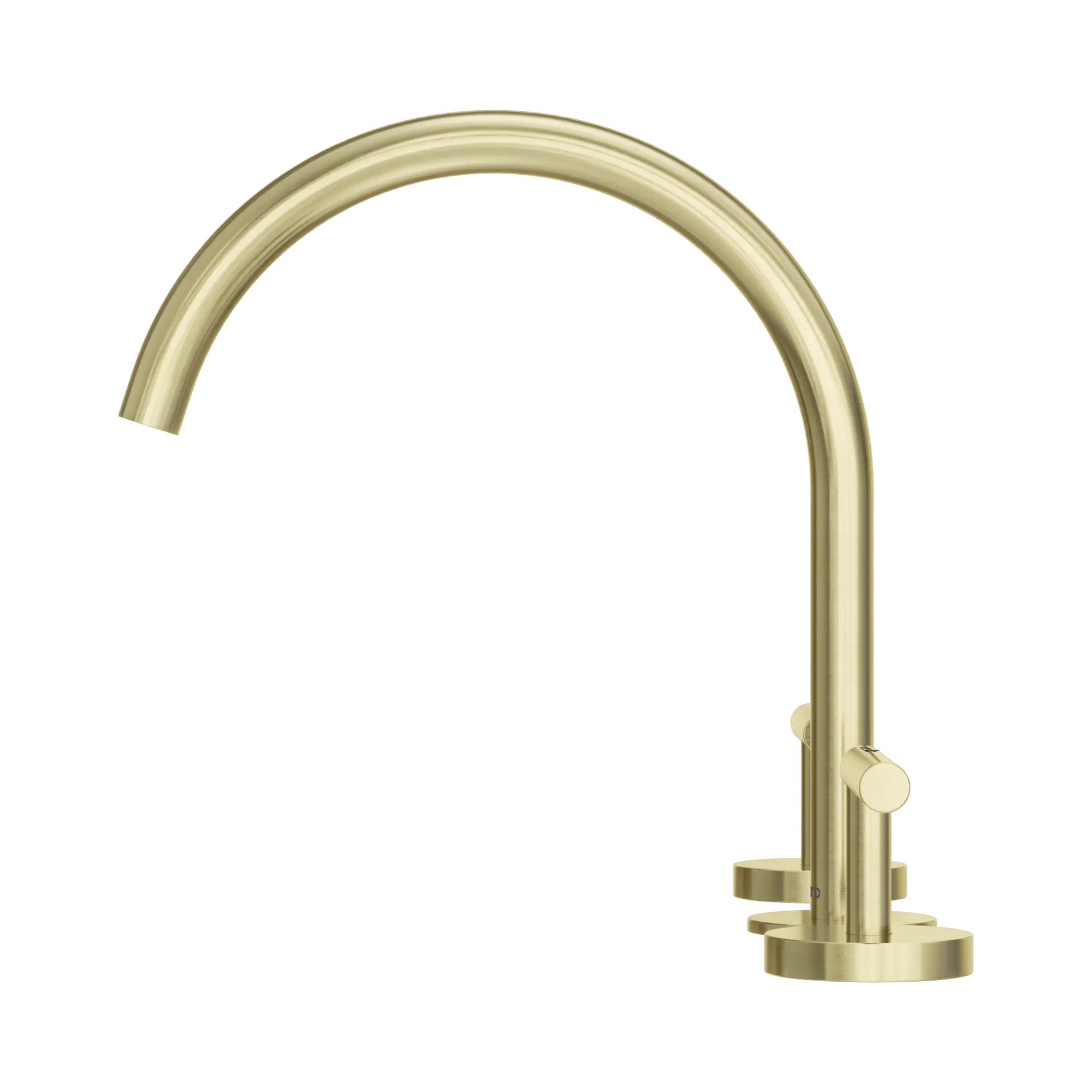 Mecca Lever Bath/Kitchen Set Arc Spout