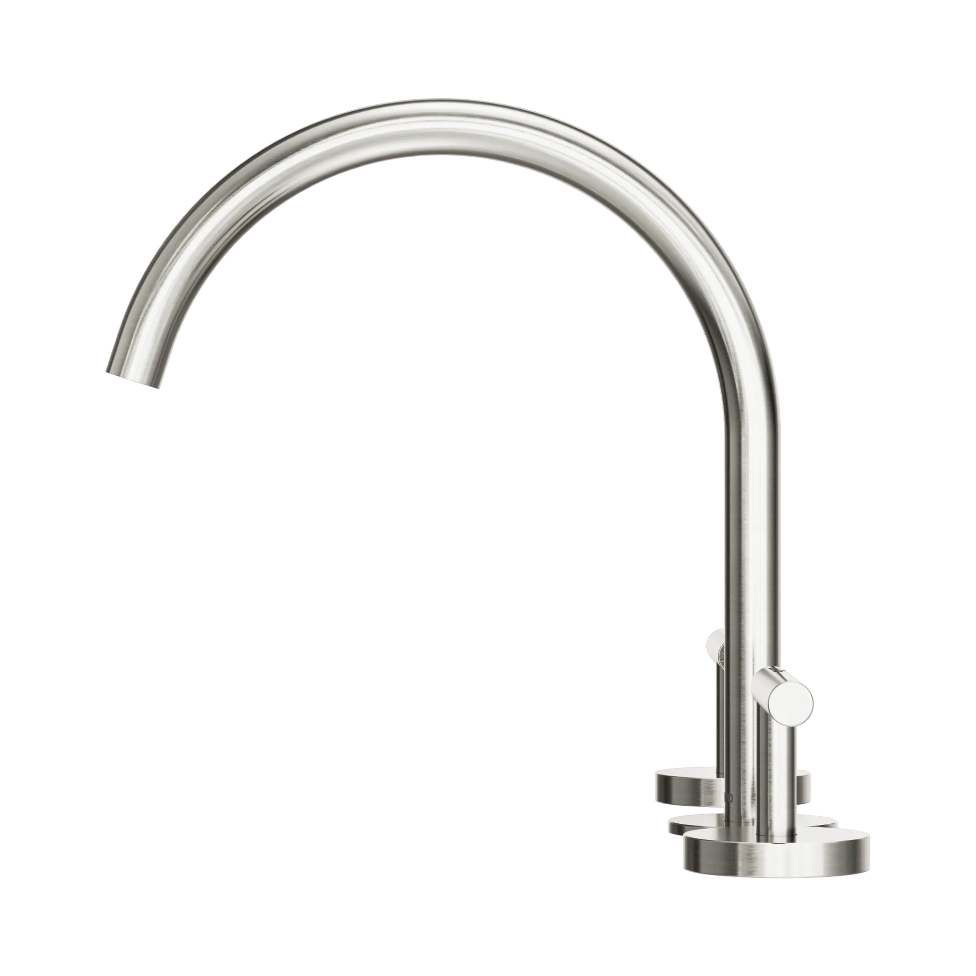 Mecca Lever Bath/Kitchen Set Arc Spout