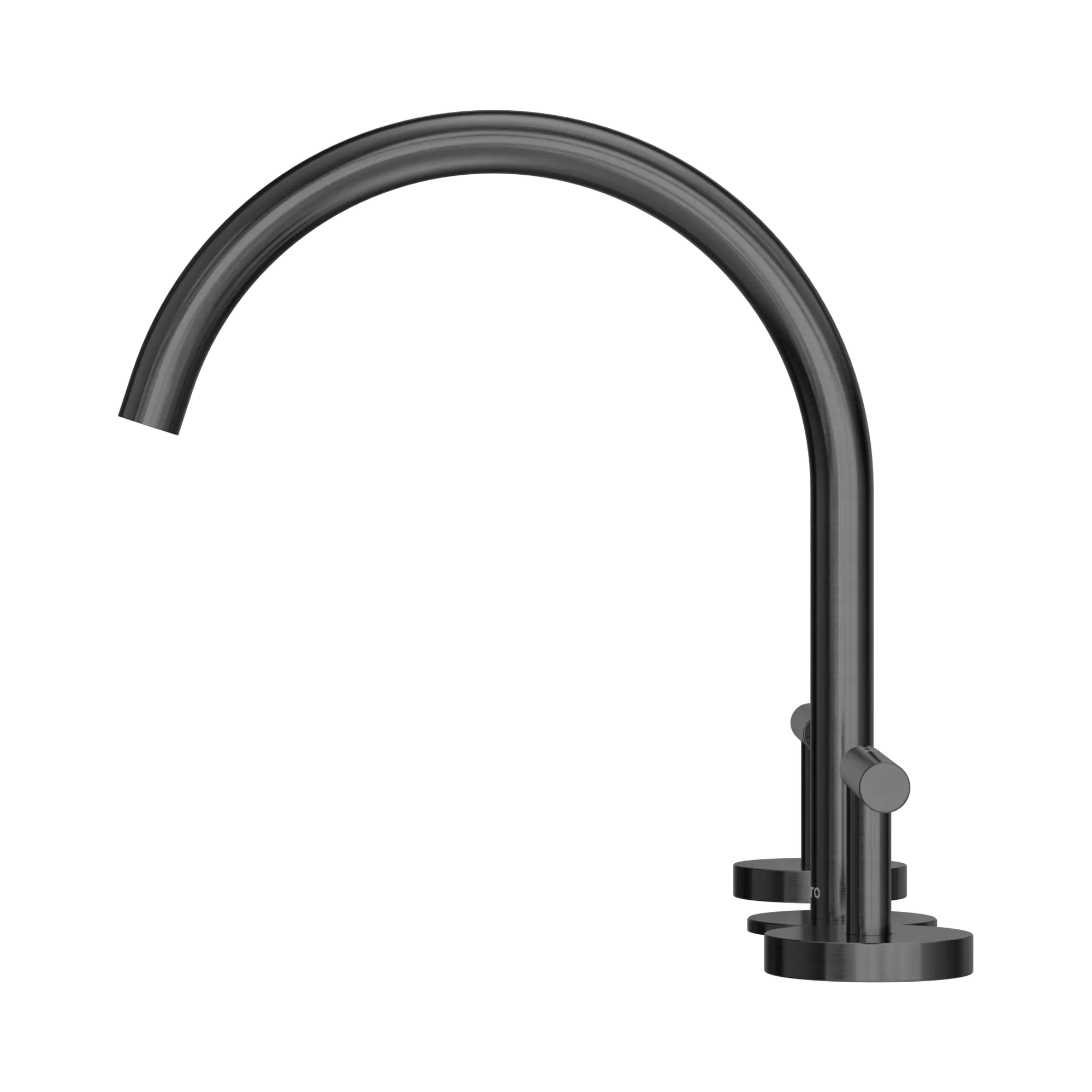 Mecca Lever Bath/Kitchen Set Arc Spout