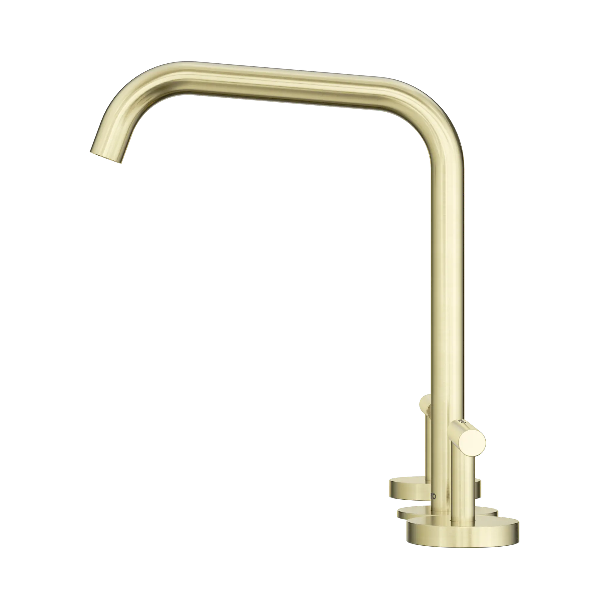 Mecca Lever Bath/Kitchen Set Edge Spout