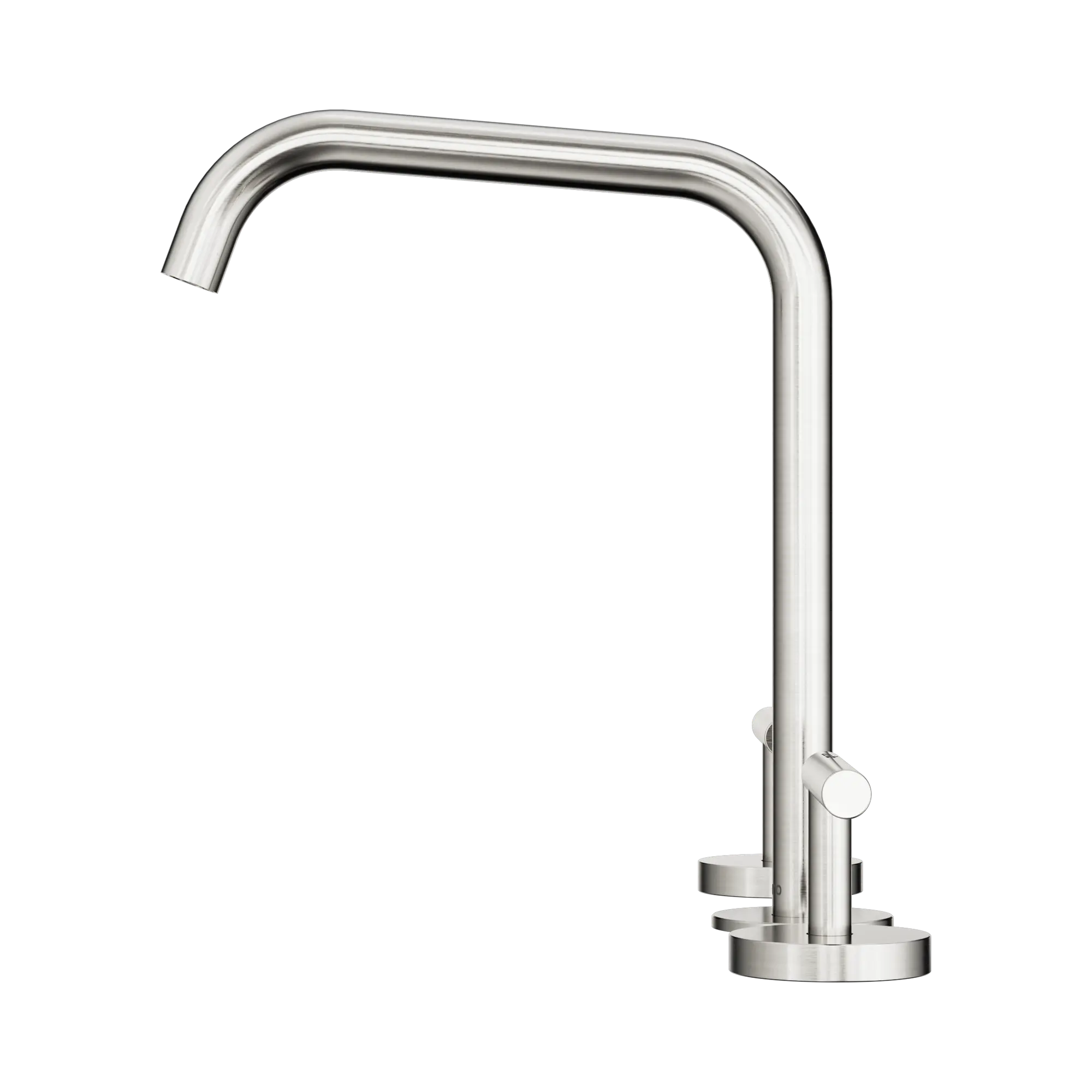Mecca Lever Bath/Kitchen Set Edge Spout